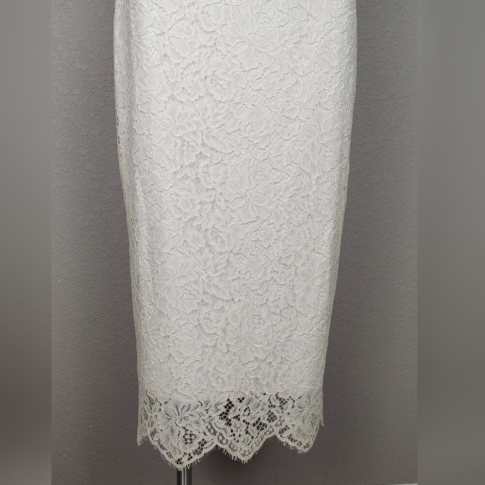NEW Jenny Yoo Harley Dress Ivory Lace Boned Bodice Bridal Gown Size 8 - Picture 12 of 16